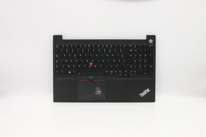 Lenovo ThinkPad E15 Keyboard Palmrest Top Cover French Black Backlit 5M10V16902