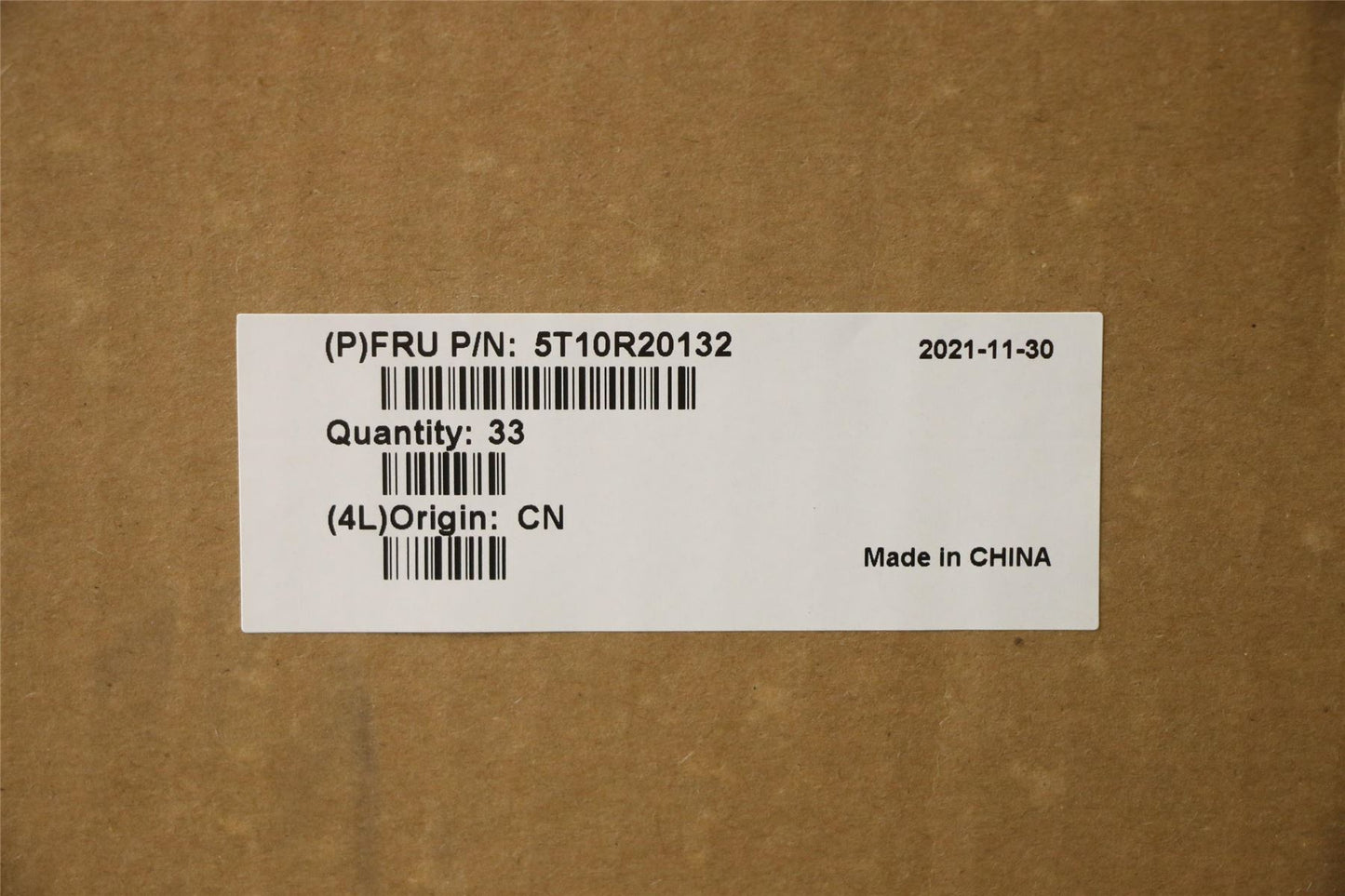 Lenovo 5T10R20132 TAPE Removable Tape L 81EU For Normal