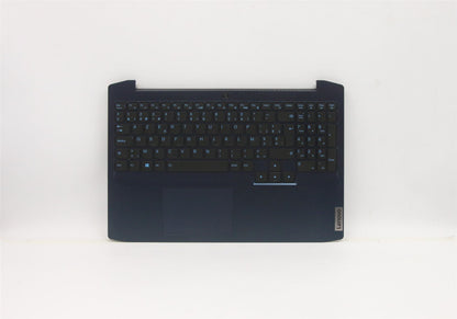 Lenovo IdeaPad 3-15ARH05 Palmrest Cover Touchpad Keyboard Belgian 5CB0Z37661