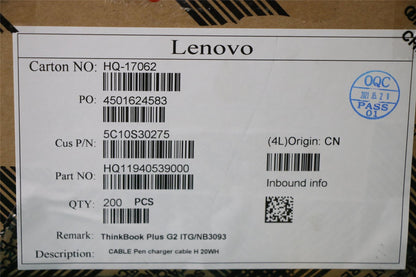 Lenovo Pen charger cable H 20WH 5C10S30275