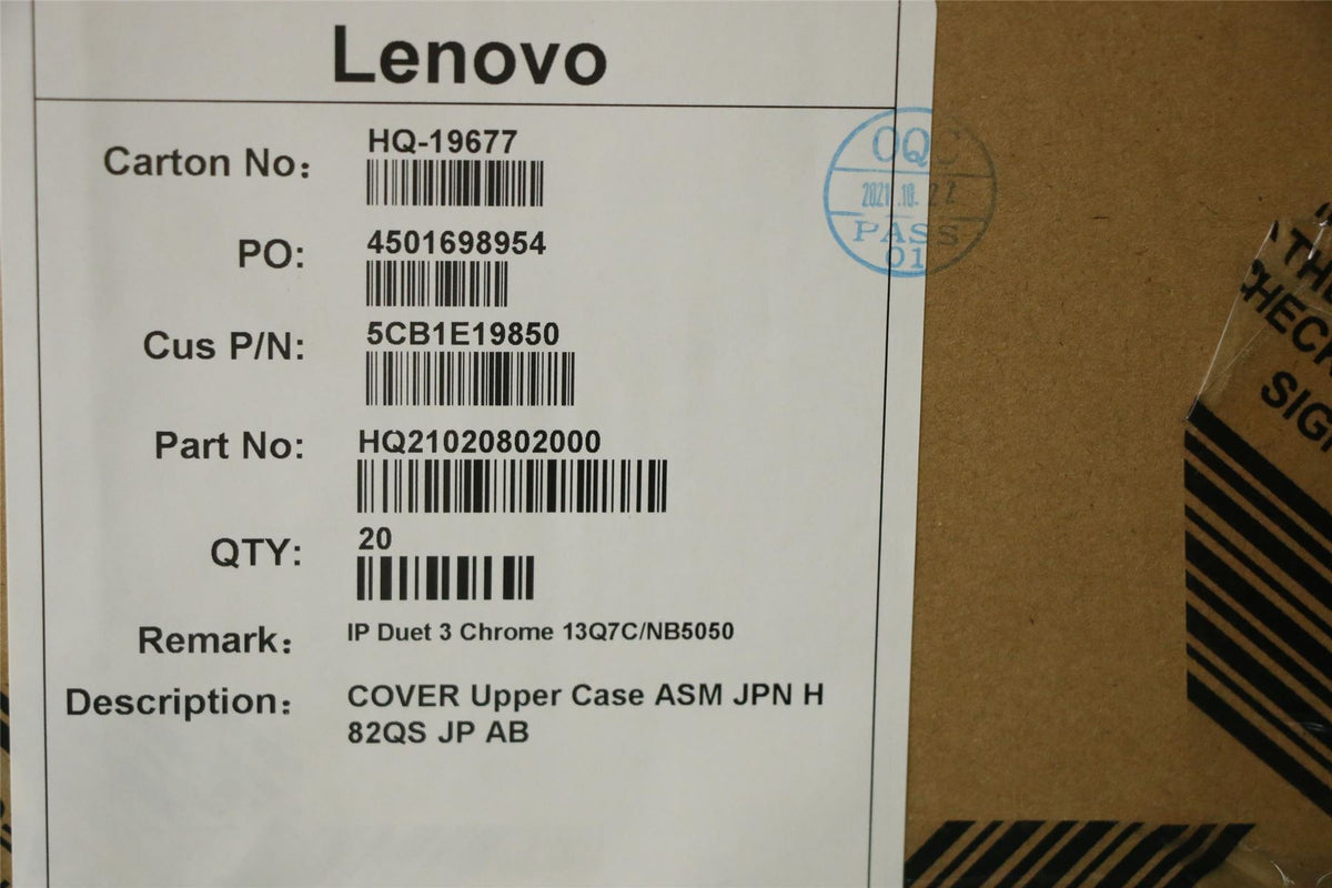 Lenovo COVER Upper Case ASM JPN H 82QS JP AB Japanese Keyboard 5CB1E19850