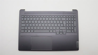 Lenovo IdeaPad 5 16ARH7 Palmrest Cover Touchpad Keyboard Storm Grey 5CB1J08817
