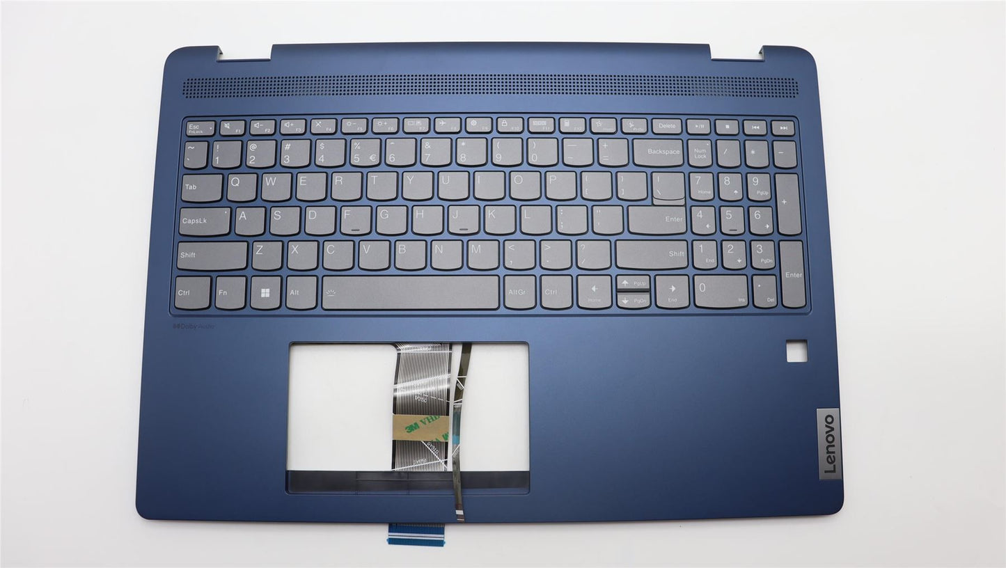 Lenovo IdeaPad 5 16IRU8 Keyboard Palmrest Top Cover US Europe 5CB1L30953