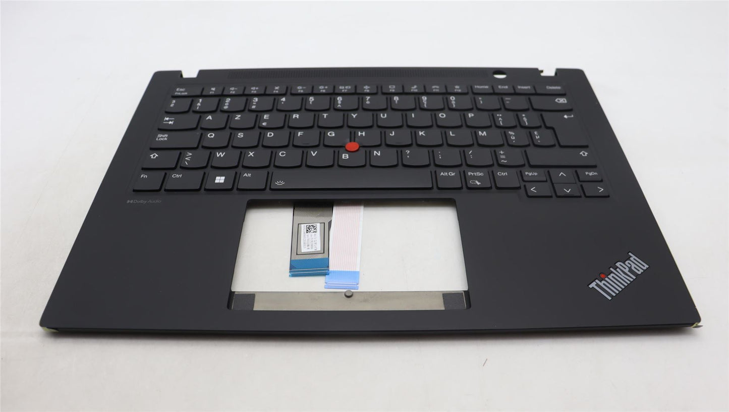 Lenovo ThinkPad T14s Gen 4 Keyboard Palmrest Top Cover Belgian Black 5M11L92960