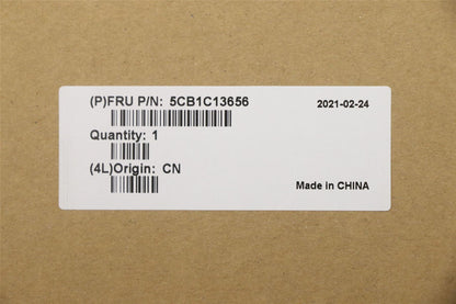 Lenovo IdeaPad 5-14ALC05 Keyboard Palmrest Top Cover Norwegian Black 5CB1C13656