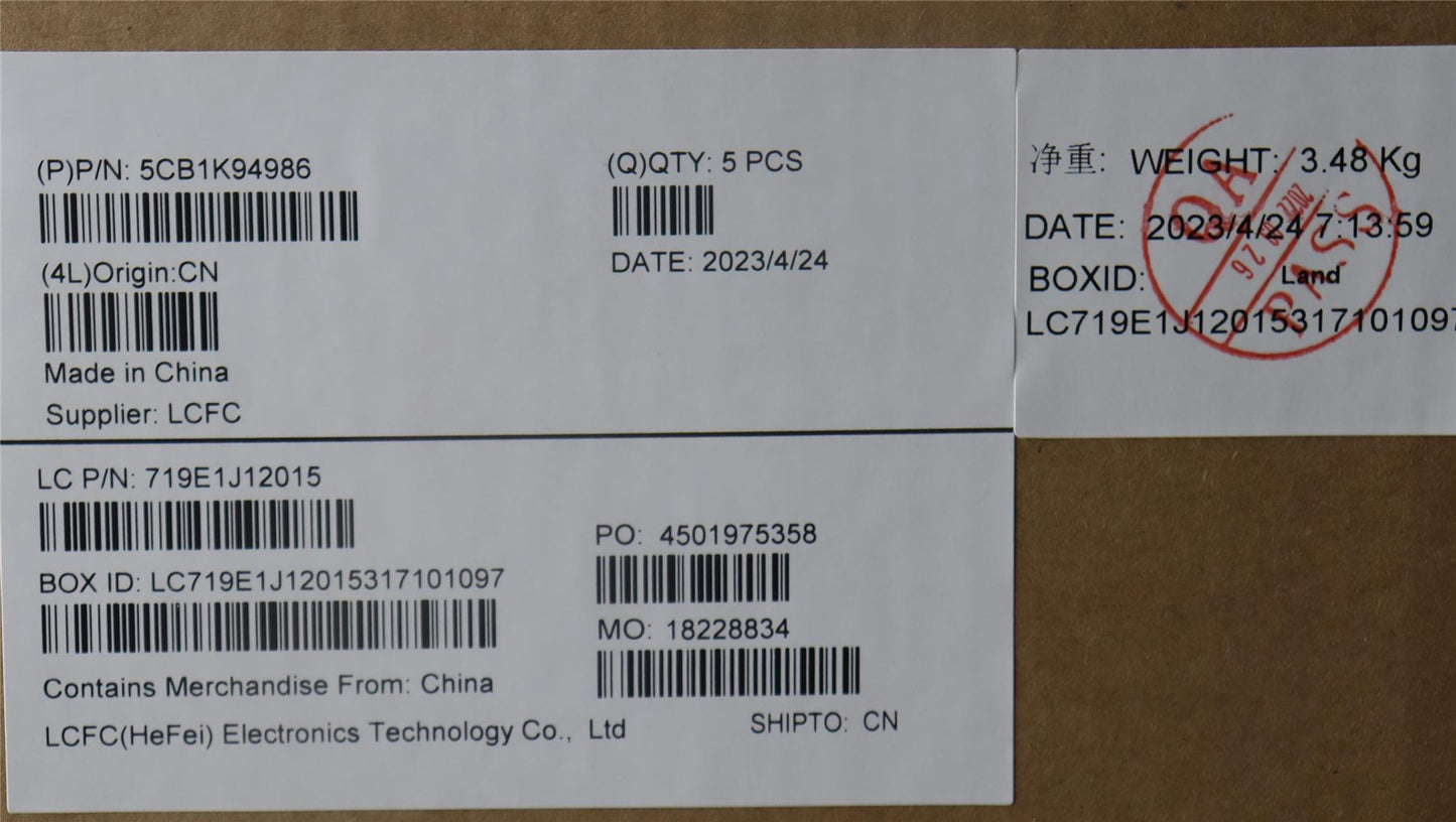 Lenovo IdeaPad 3 15IAN8 Palmrest Cover Touchpad Keyboard German 5CB1K94986