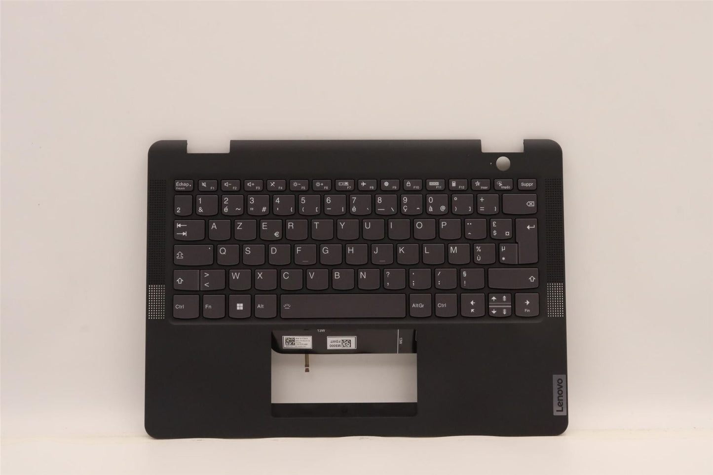 Lenovo 13w Gen 2 13w Keyboard Palmrest Top Cover French Black Backlit 5M11F25708