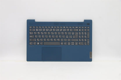 Lenovo IdeaPad 5-15ARE05 Palmrest Cover Touchpad Keyboard Blue 5CB0X56420