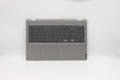Lenovo C340 15 Palmrest Cover Touchpad Keyboard US Europe Grey 5CB0U43707