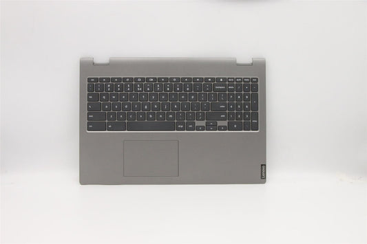 Lenovo C340 15 Palmrest Cover Touchpad Keyboard US Europe Grey 5CB0U43707