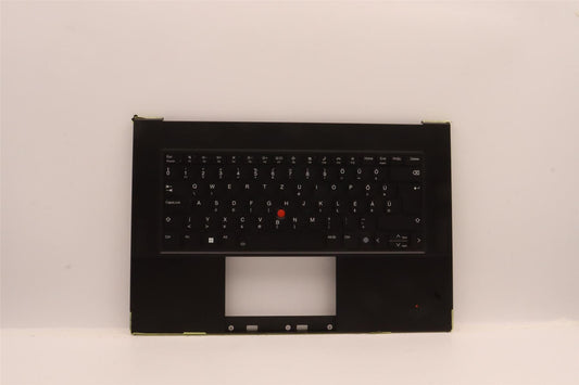 Lenovo ThinkPad Z16 Gen 1 Keyboard Palmrest Top Cover Hungarian Black 5M11J13402