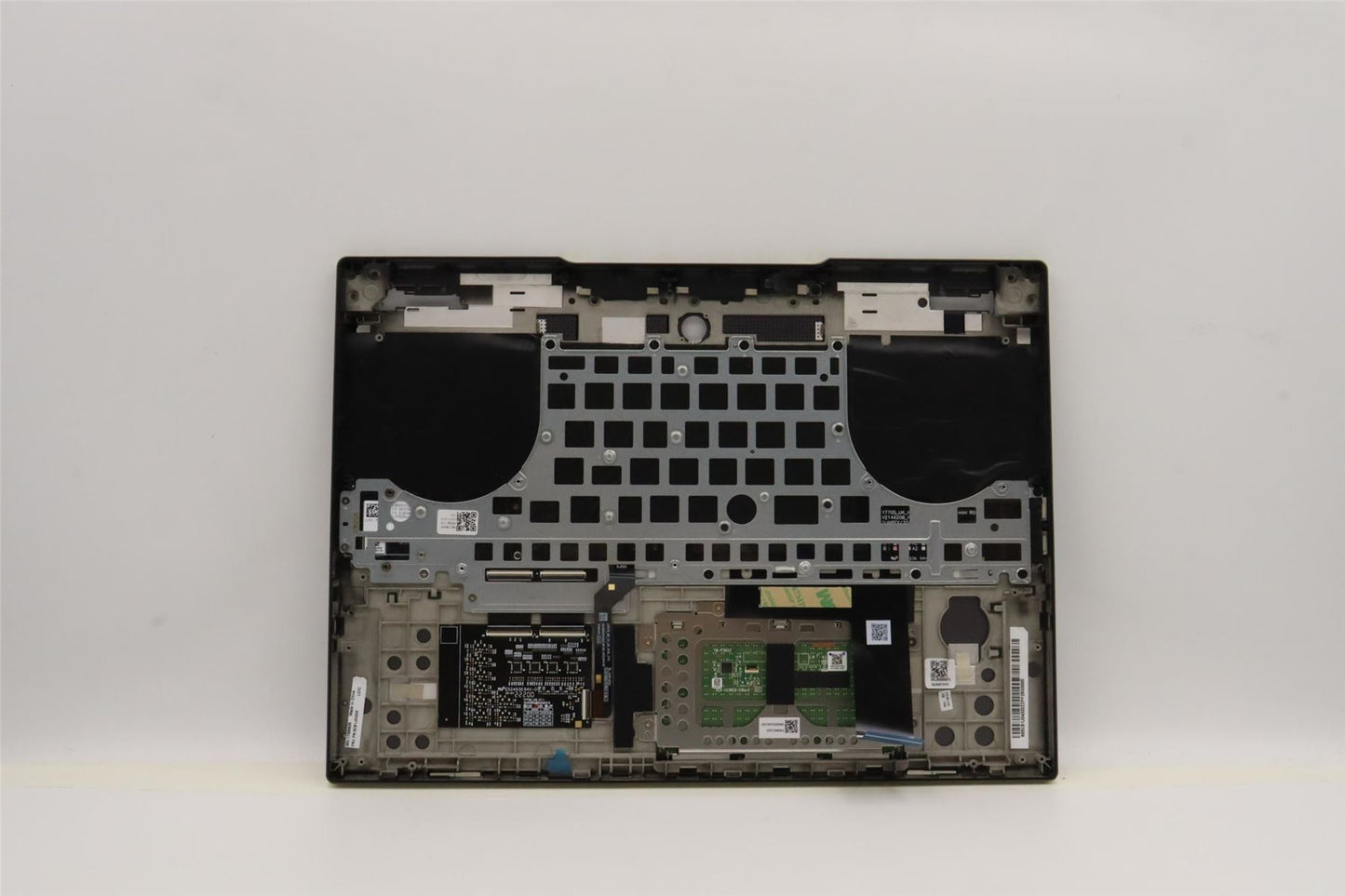 Lenovo S7 16IAH7 Palmrest Cover Touchpad Keyboard Nordic Storm Grey 5CB1J04332