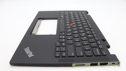 Lenovo ThinkPad X13 Gen 4 Keyboard Palmrest Top Cover Ukrainian Black 5M11L64183