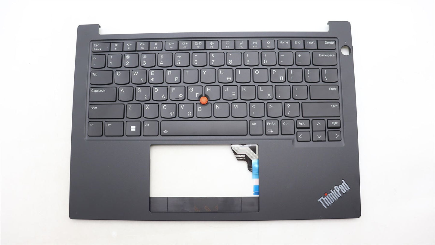 Lenovo ThinkPad E14 Gen 5 s Keyboard Palmrest Top Cover Greek Black 5M11L60864