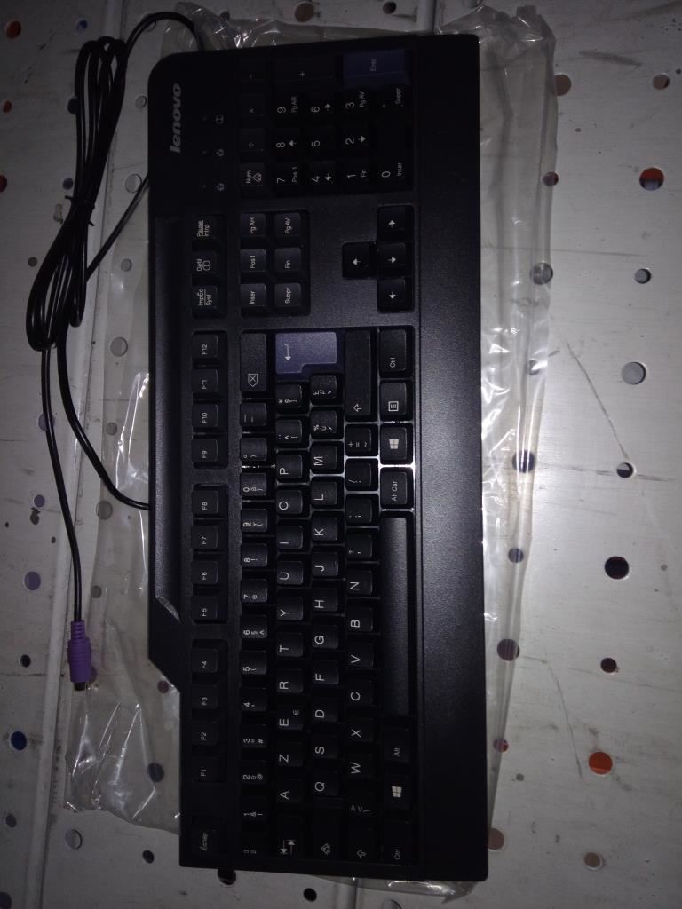 Lenovo NetVista,PS/2,BE FR Belgian French Keyboard 54Y9450