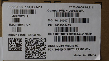 Lenovo LOQ 15APH8 Motherboard Mainboard DIS AMDR77840HS 5B21L43403