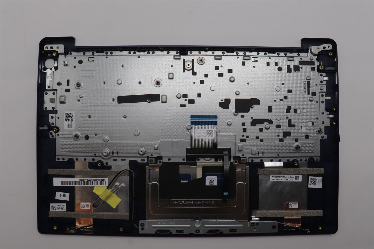 Lenovo Upper Case ASM_FRA L82X6 FP AB BL 5CB1L48355