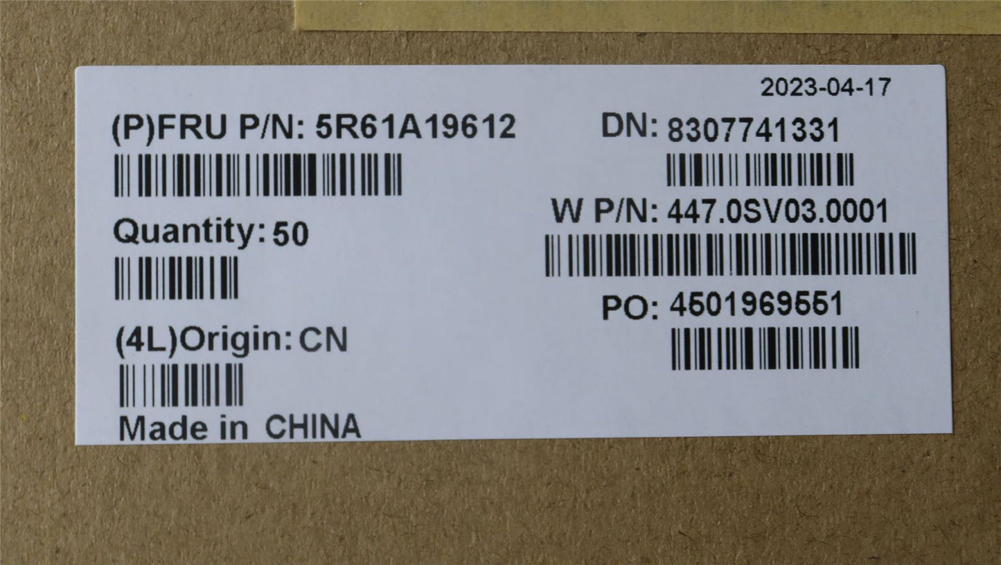 Lenovo RUBBER Hinge rubber (Right)300W GEN4 5R61A19612