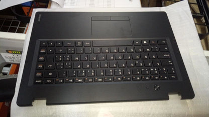 Lenovo IdeaPad 100S-14IBR Palmrest Cover Touchpad Keyboard Belgian 5CB0K65038