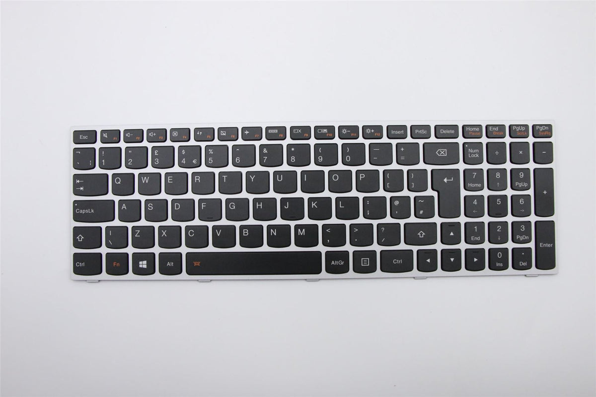 Lenovo Z51-70 IdeaPad 500-15ACZ 500-15ISK Keyboard UK Silver 5N20H03540