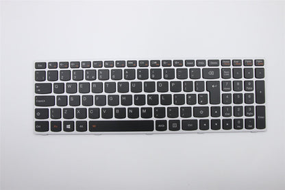 Lenovo Z51-70 IdeaPad 500-15ACZ 500-15ISK Keyboard UK Silver 5N20H03540