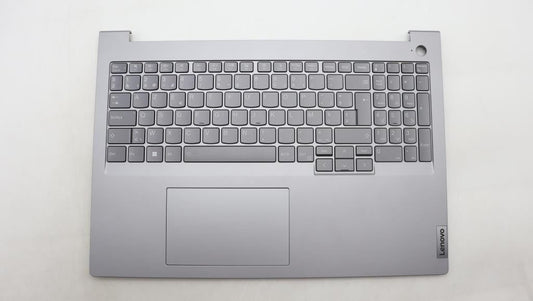 Lenovo ThinkBook 16 G6 IRL Palmrest Cover Touchpad Keyboard US Grey 5CB1M48525