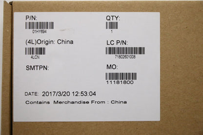 Lenovo ThinkPad E570 Touchpad Trackpad Board Mylar Silver 01HY694