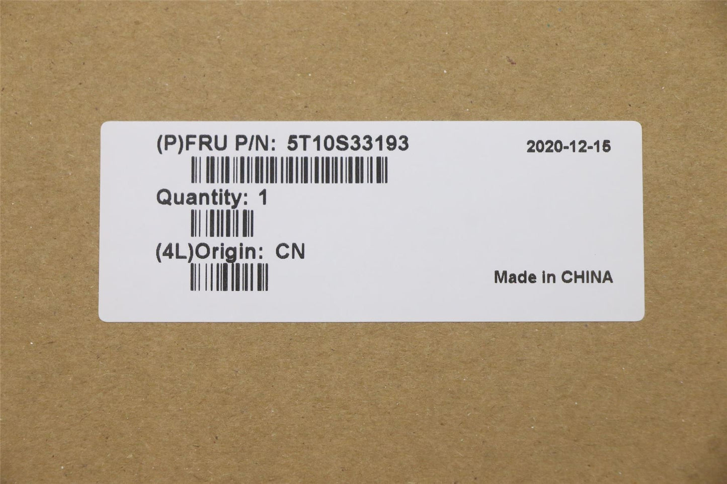 Lenovo 5T10S33193 TAPE Mylar L 82D1 DBL