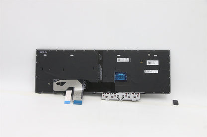 Lenovo ThinkPad P17 Gen 1 Keyboard Danish Black Backlit 5M10Z54329