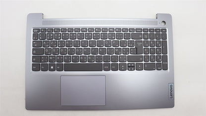Lenovo IdeaPad 3 15ABR8 Palmrest Cover Touchpad Keyboard Artic Grey 5CB1K96906