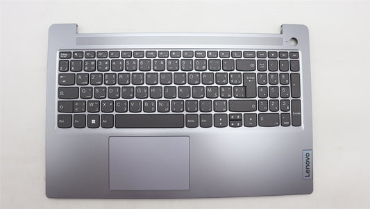 Lenovo IdeaPad 3 15ABR8 Palmrest Cover Touchpad Keyboard Artic Grey 5CB1K96906