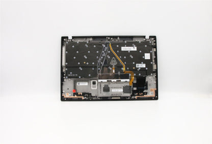 Lenovo Carbon X1 7th Keyboard Palmrest Top Cover French Black Backlit 5M10W85921