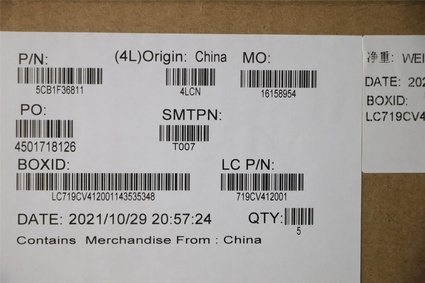 Lenovo Lower Case L 82QX WO_HDD BK 5CB1F36811