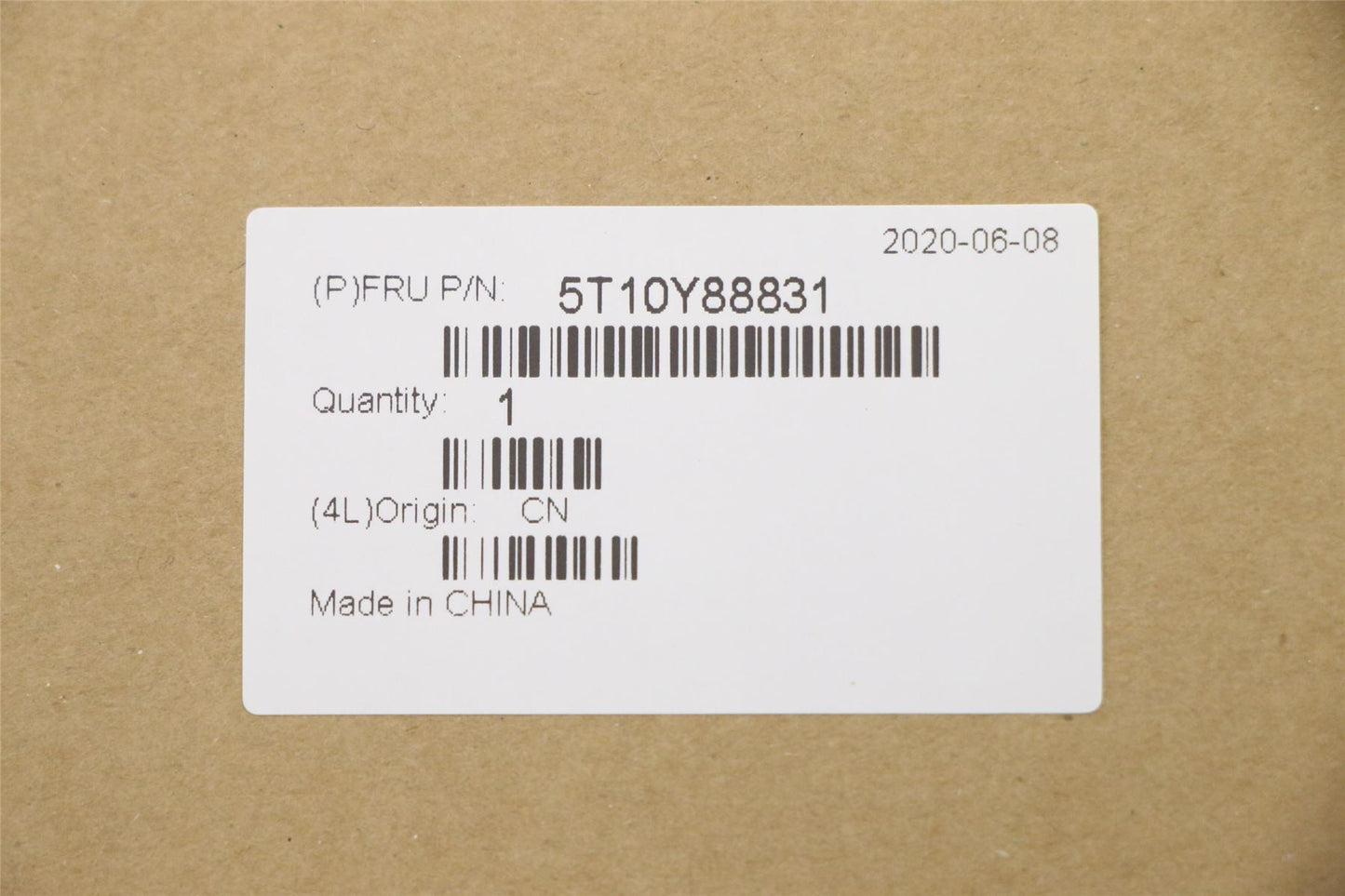 Lenovo 5T10Y88831 TAPE Removable Tape C 81YH R&L