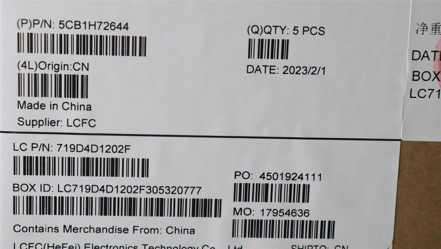 Lenovo Upper Case ASM_SPA L82RM AG_FP 5CB1H72644