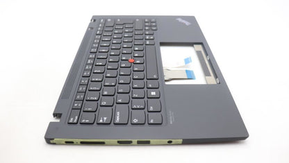 Lenovo ThinkPad T14s Gen 2 Keyboard Palmrest Top Cover Black Backlit 5M11F24644