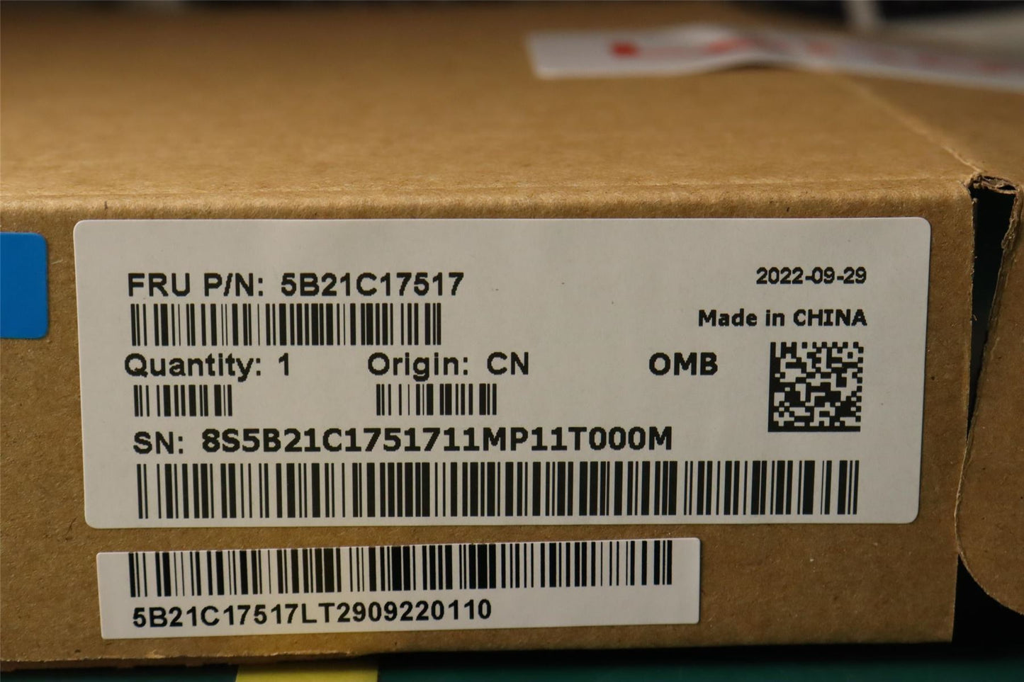 Lenovo MBC20VF WINR343_UMA4GNTP NCN HB 5B21C17517