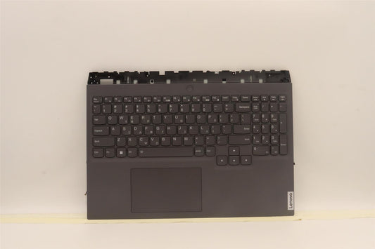 Lenovo 5 16ARH7H Palmrest Cover Touchpad Keyboard Greek Slate Grey 5CB1H70909