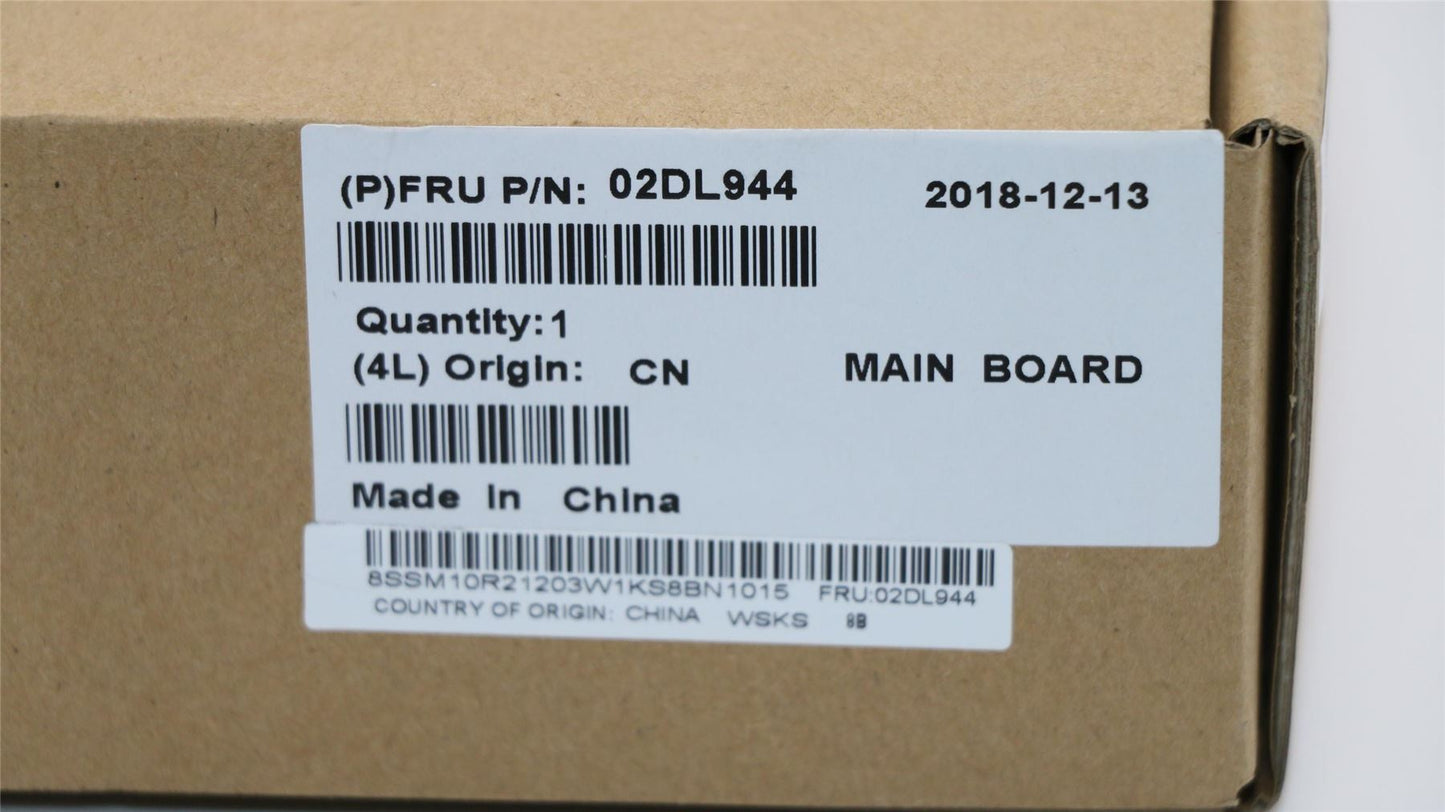 Lenovo 02DL944 i5-8265U NVP N-TPM WIN