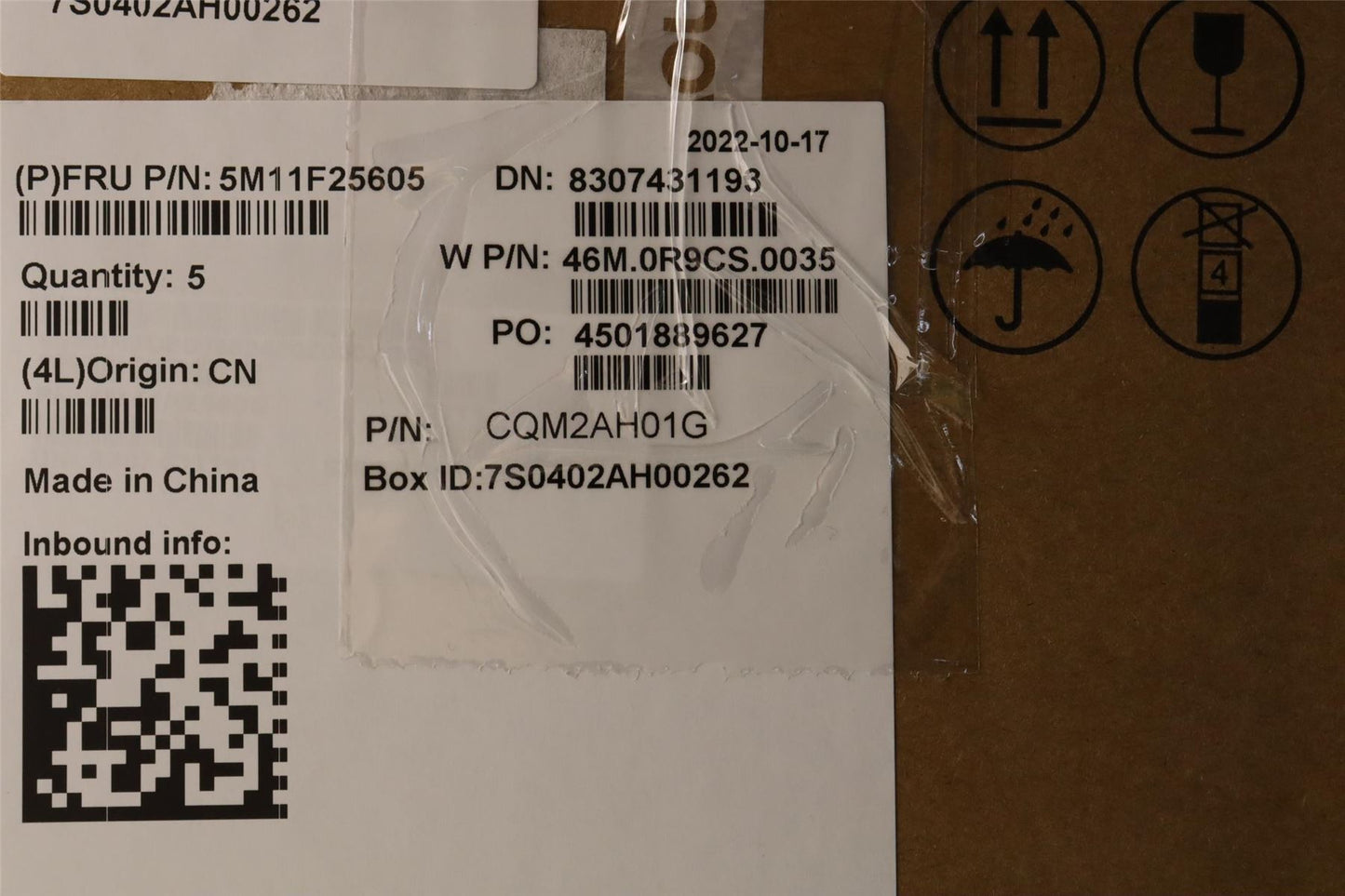 Lenovo MECH_ASM FRU KBD FRA w/C Cov Chicony 5M11F25605