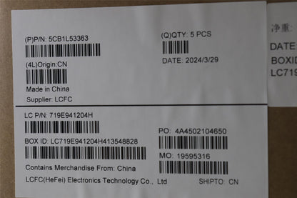 Lenovo IdeaPad 3 16IRU8 Palmrest Cover Touchpad Keyboard Nordic 5CB1L53363