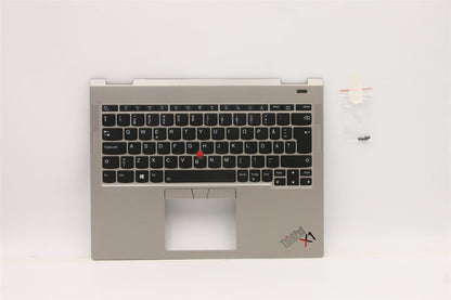 Lenovo ThinkPad X1 Keyboard Palmrest Top Cover Swedish Finnish 5M11B59864