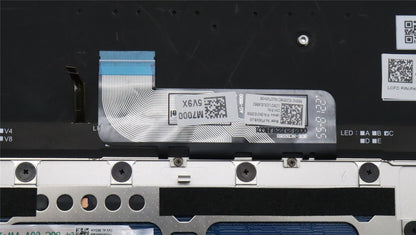 Lenovo Yoga 9 14IRP8 Palmrest Cover Touchpad Keyboard US Oatmeal 5CB1K62463