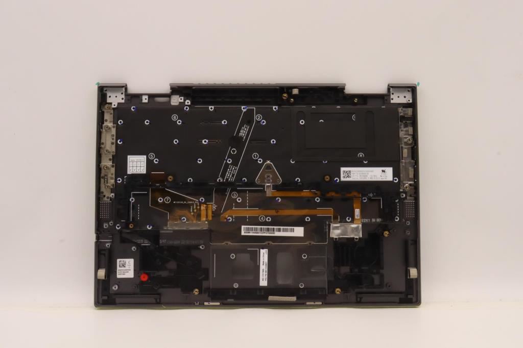 Lenovo ThinkPad X1 7th Gen Keyboard Palmrest Top Cover Thai Grey 5M11H45753