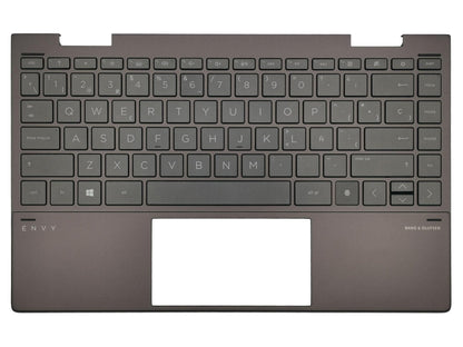 Genuine HP Envy 13-AY Palmrest Cover Keyboard Spainish Black Backlit L94518-071