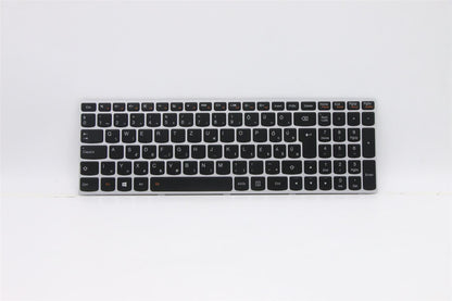 Lenovo Z51-70 IdeaPad 500-15ACZ 500-15ISK Keyboard Hungarian Silver 5N20H03423