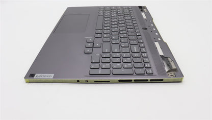 Lenovo S7 16IAH7 Palmrest Cover Touchpad Keyboard Russian Storm Grey 5CB1J04398