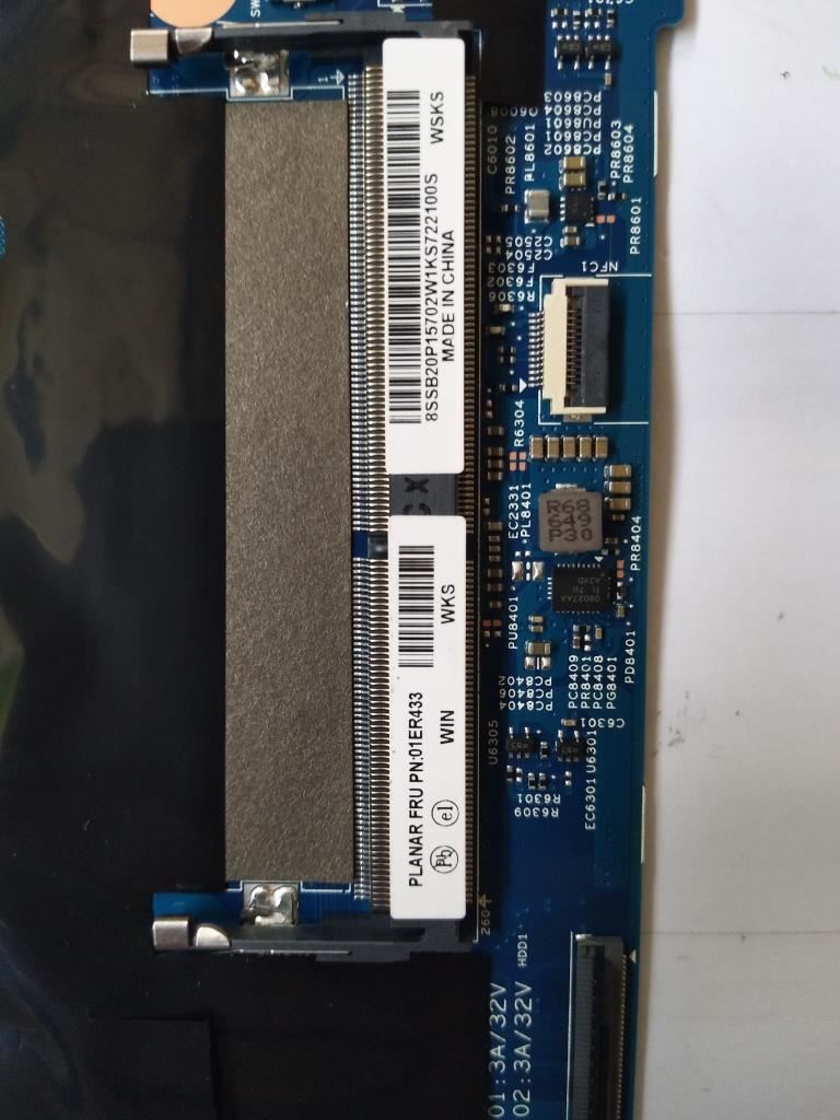 Lenovo ThinkPad P51s P51s Motherboard Mainboard DIS Intel i7-7600U 01ER159