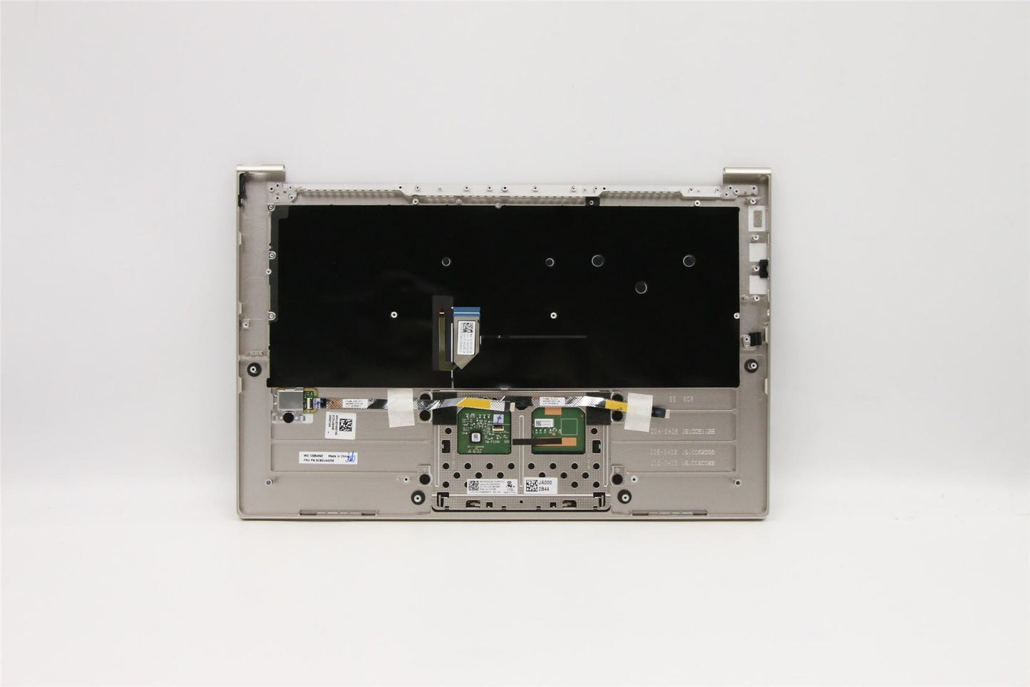 Lenovo Yoga C940-14IIL Keyboard Palmrest Top Cover German Silver 5CB0U44258