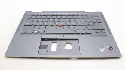 Lenovo Yoga X1 8th Gen Palmrest Cover Keyboard US Europe Black 5M11H62406